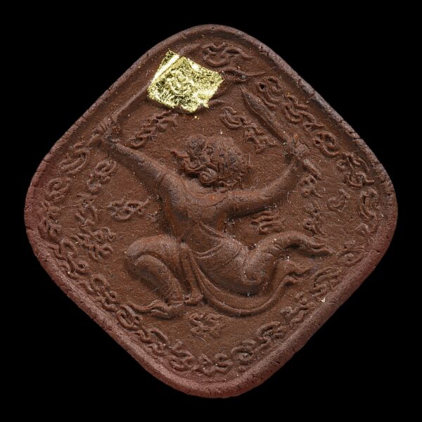 หนุมานเมียมาก หลังฝังตะกรุดเงิน อุดผงมนต์พระกาฬ แช่น้ำมันสัก - Image 3