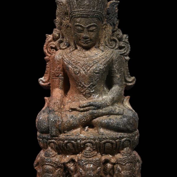 พระมหาจักรพรรดิ หมอครูปะกำช้าง ฝังตะกรุดทอง - Image 3