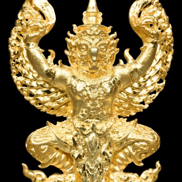 พญาครุฑ กำเงินสด เลื่อนยศ ปลดหนี้ เนื้อกะไหล่ทอง - Image 6
