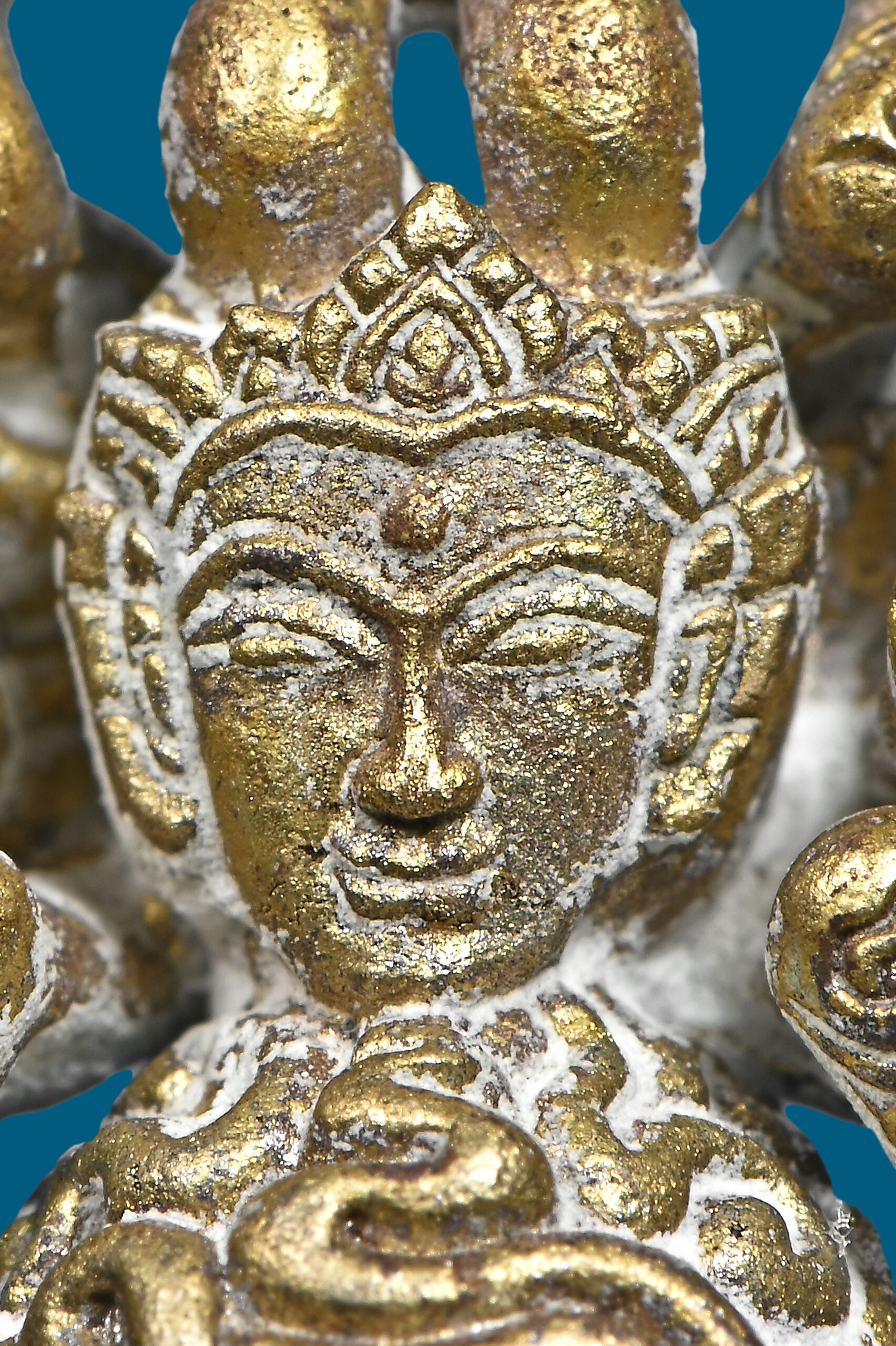 แมงมุมดักทรัพย์นารายณ์ 8 กร เนื้อทองม้าฬ่อ ตุ๊เจ้าปู่หว่าหลิ่ง วิระทะโย หรือ ตุ๊เฒ่า วิระทะโย วัดเวฬุวัน อ.เชียงดาว จ.เชียงใหม่ - Image 5