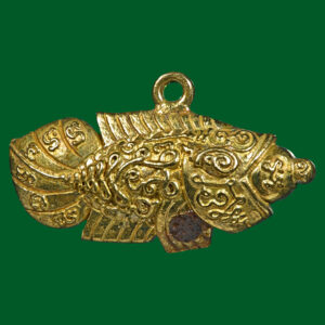 ปลาหมอ อมไข่ เนื้อทองน้ำต้นขัด(ทองเหลืองไฟแรก) ทรัพย์ตกจากฟ้า เทวดาประทานทรัพย์ พระอาจารย์นอง มงฺคลิโก วัดอัมพวันดอนใหญ่ ตำบลหนองกรด จังหวัดนครสวรรค์