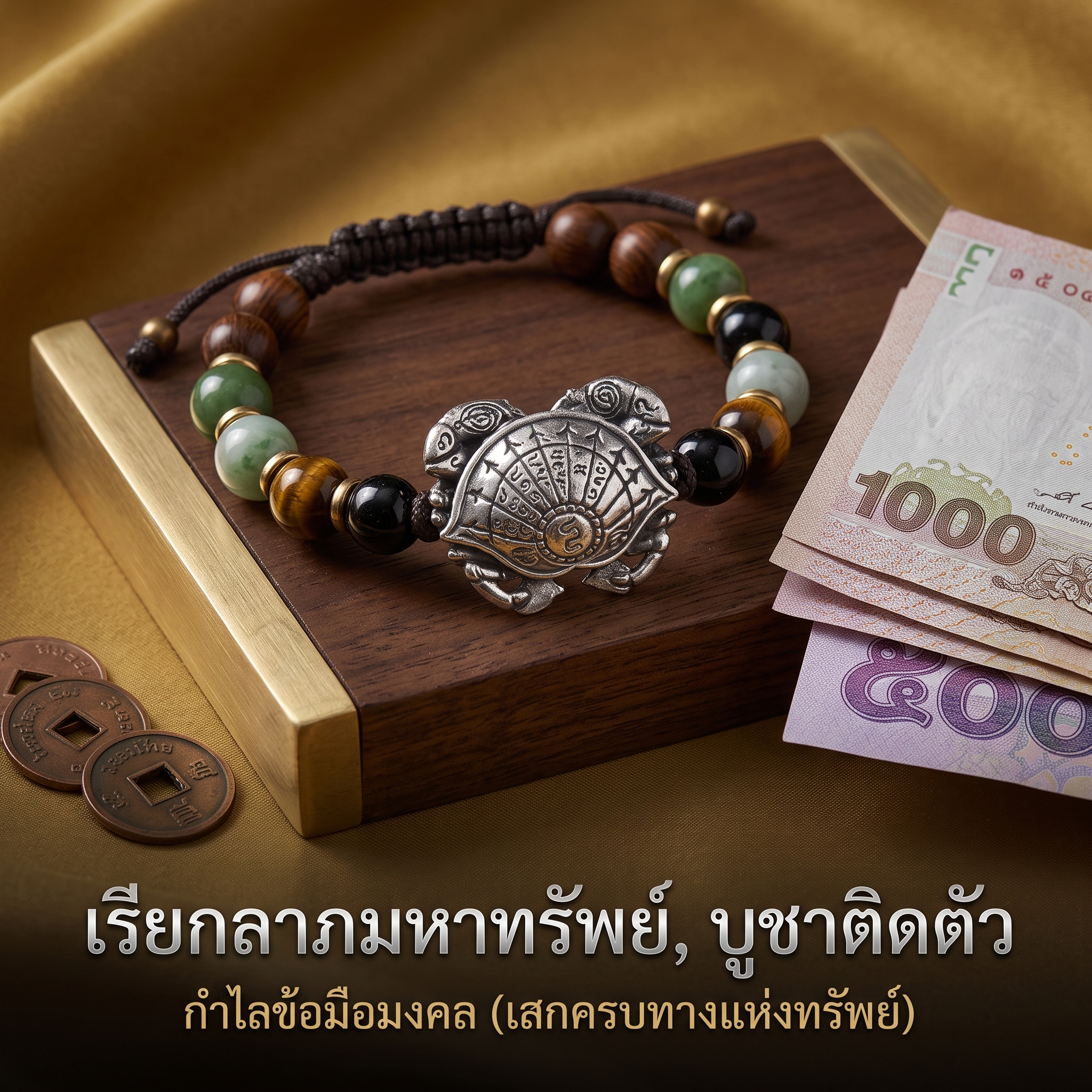 พญาปูหนีบทรัพย์ เนื้อทองสีขาว หลวงปู่สบู่ - Image 6
