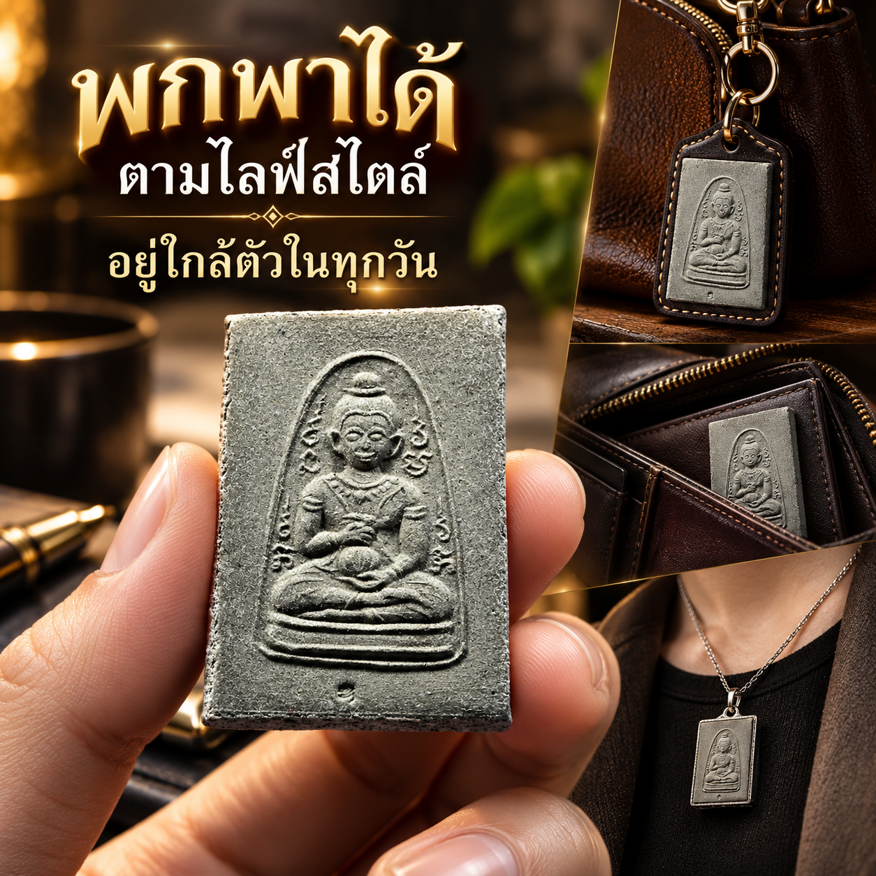 พรายกุมารทอง เนื้อผงมหาภูติลิ้นทอง หลวงปู่สบู่บุญเอก วัดตาคลีภิรมย์ตำบล จังหวัดเพชรบูรณ์ ปลุกเสก - Image 5